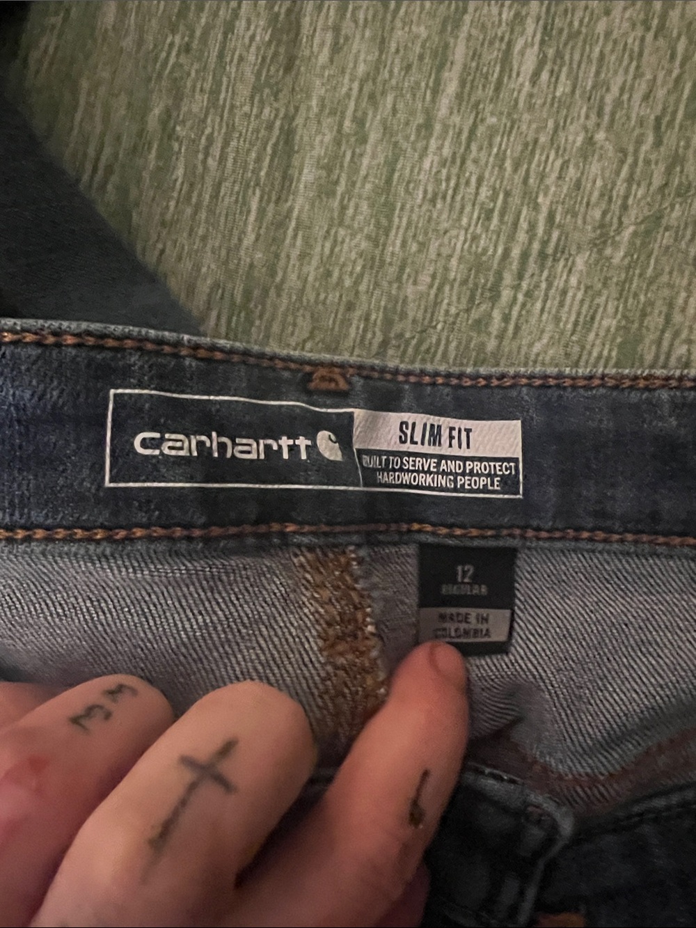 Carhartt Slim Fit Woman’s Jeans - Indigo Blue